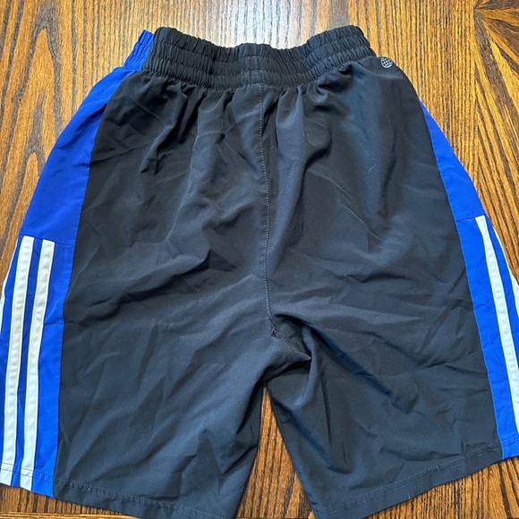 Adidas Black and Blue Sports Shorts - Picture 4 of 5